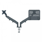 Monitoriaus ir nešiojamojo kompiuterio laikiklis Ergo – Leitz