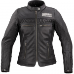 Moteriška odinė motociklininko striukė W-TEC Black Heart Raptura - Juoda