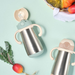 Mother-K termo HUG gertuvė su šiaudeliu (350 ml.)