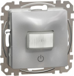 Motion sensor 160°, 10A Aluminium Sedna Design SDD113504 | 3606481467089