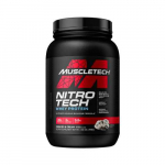 MuscleTech Nitro-tech performance series, liesos masės didintojas-izoliatas, 908 g