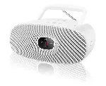 "Muse MD-202RDW White", Nešiojamasis radijo imtuvas CD grotuvas,