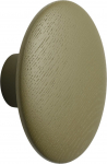 Muuto Sieninis kabliukas Dots Wood khaki 9 cm