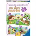 My First Puzzle: Cute garden dwellers - RAVENSBURGER dėlionė