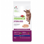 NATURAL TRAINER Cat WHITE MEAT Sterilizuotom su balta mėsa