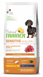 Natural Trainer Sensitive Adult Mini Lamb sausas maistas su ėriena šunims : Pakuotė sausas maistas - 7 kg