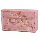 Natūralus muilas Rose Petals, Savon de Marseille, 100g