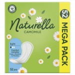 NATURELLA higieniniai įklotai LIGHT CAMOMILE, 52 vnt.