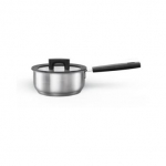 Nerūdijančio plieno puodas troškinimui Fiskars Hard Face 1052239, 1,8 L/18 cm