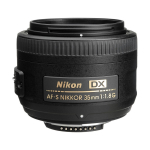 Nikon AF-S DX NIKKOR 35mm f/1.8G Lens