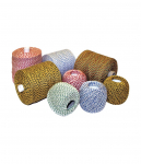 Notarinis siūlas, žalia/balta.