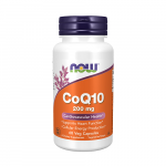 NOW CoQ10 200mg, 60 veganiškų kapsulių