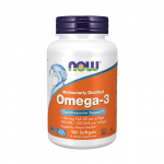 NOW Omega 3 1000mg, 100 minkštųjų kapsulių