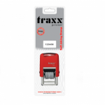 Numeratorius 7836 TRAXX 6 sk. 3mm raudonas