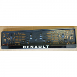 NUMERIO RĖMELIS, RĖMELIS / AUTOMOBILIO NUMERIO LAIKIKLIS SU STABDŽIO, STABDYMO ŽIBINTŲ SIGNALU - RENAULT