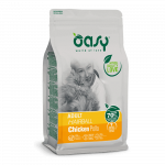 Oasy Adult Cat Hairball sausas maistas su vištiena katėms : Pakuotė sausas maistas - 300 g
