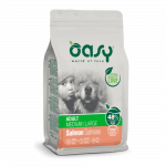 Oasy Adult Medium & Large Salmon sausas maistas su lašiša šunims : Pakuotė sausas maistas - 2.5 kg