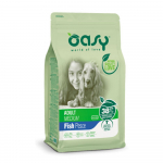 Oasy Adult Medium sausas pašaras su žuvimi šunims : Pakuotė sausas maistas - 12 kg