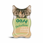 Oasy Delicatesse paštetas su žvėriena suaugusioms katėms : Pakuotė konservas - 85 g