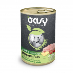 Oasy Grain Free Adult Medium & Large Chicken konservai su vištiena šunims : Pakuotė konservas - 400 g