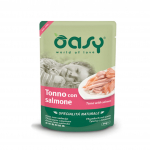 Oasy guliašas su tunu ir lašiša suaugusioms katėms : Pakuotė konservas - 70 g