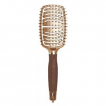 Olivia Garden Nano Thermic Ceramic+Ion Flex Pro Plaukų šepetys jonizuotais šereliais