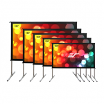 OMS100H2-DUAL | Yard Master 2 Mobile Outdoor screen WV-Dual | Diagonal 100 " | 16:9 | Viewable screen width (W) 222 cm|OMS100H2-DUAL