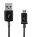 Originalus Samsung juodas Micro USB laidas "ECBDU5ABE"
