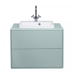 Pakabinama spintelė po kriaukle mėtų spalvos 80x62 cm Color Bath – Tom Tailor