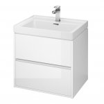 Pakabinama spintelė su praustuvu Cersanit Crea 50, 60 cm