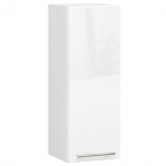 Pakabinama virtuvinė spintelė Lima W30, balta blizgi