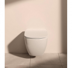Pakabinamas klozetas Ideal Standard Tesi be dangčio, T007901 : WC  apiplovimo technologija - Dalinis kraštelis (Rimless)