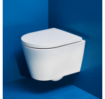 Pakabinamas klozetas Kartell by Laufen (Rimless) be dangčio : Spalva1 - juodos sp.