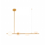 Pakabinamas LED šviestuvas 22062 Gold/Opal