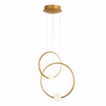 Pakabinamas LED šviestuvas Lozanna 2B Gold