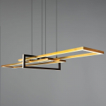 Pakabinamas LED šviestuvas Salinas žalvario