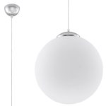 Pakabinamas šviestuvas SOLLUX UGO 30 balta/chromo, 60 W