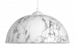 Pakabinamas šviestuvas VENTI, 1 x 60 W max, E27, balto marmuro sp., ø44 cm