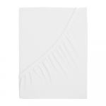 Paklodė baltos spalvos su guma 140x200 cm – B.E.S.