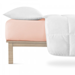 Paklodė iš jersey audinio šviesiai rožinės spalvos su guma 200x200 cm Boxspring – Andrea Simone