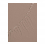 Paklodė rudos spalvos su guma 90x200 cm – B.E.S.