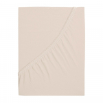 Paklodė šviesiai rudos spalvos su guma 120x200 cm – B.E.S.