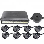 Parkavimo sistema su 8 davikliais