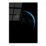 Paveikslas ant stiklo 70x100 cm Earth - Wallity