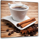 Paveikslas Styler Glasspik Coffee II, 30 x 30 cm