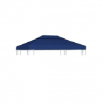 Pavėsinės uždangalas, mėlynas, 4x3m, 310 g/m²