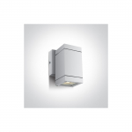 Paviršinis lauko šviestuvas, GU10, baltas