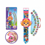 Paw Patrol Skye vaikiškas laikrodis su projekcija