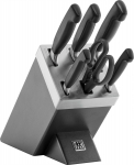 Peilių rinkinys ZWILLING FOUR STAR 35148-507-0 7vnt/pilkas