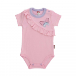 Pelenų rožinės spalvos smėlinukas "Drugelis"